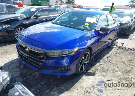 2021 Honda Accord Sport Special Edition from USA, damaged, VIN 1HGCV1F49MA073755